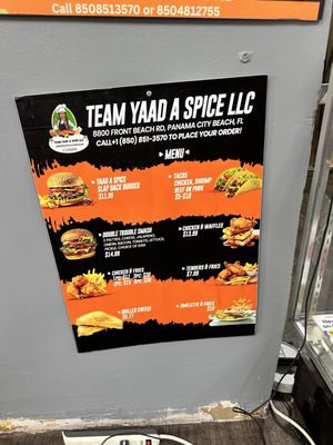 Menu photo 1 Team Yaad A Spice Panama City Beach, FL Menu photo 1 Team Yaad A Spice Panama City Beach, FL