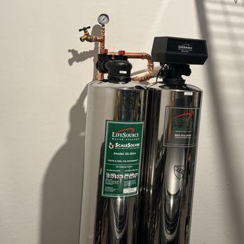 LifeSource Water Systems - newly installed system in garage - Water Purification Services Near Me - Phoenix, Arizona