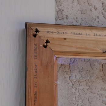 Michaels - Apparently the framer forgot to install the connective hardware in a couple corners. Yes, my custom frame fell apart. - Arts & Crafts Near Me - San Diego, California