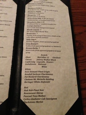Menu photo 1 Hickory Street Lounge Denton, TX Menu photo 1 Hickory Street Lounge Denton, TX