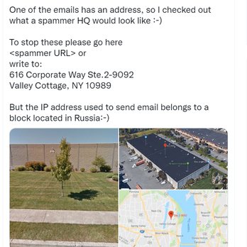 Publishers Circulation Fulfillment - Tweet about this address   https://twitter.com/jfmezei/status/1170059598163845120?lang=en - Print Media Near Me - Valley Cottage, New York