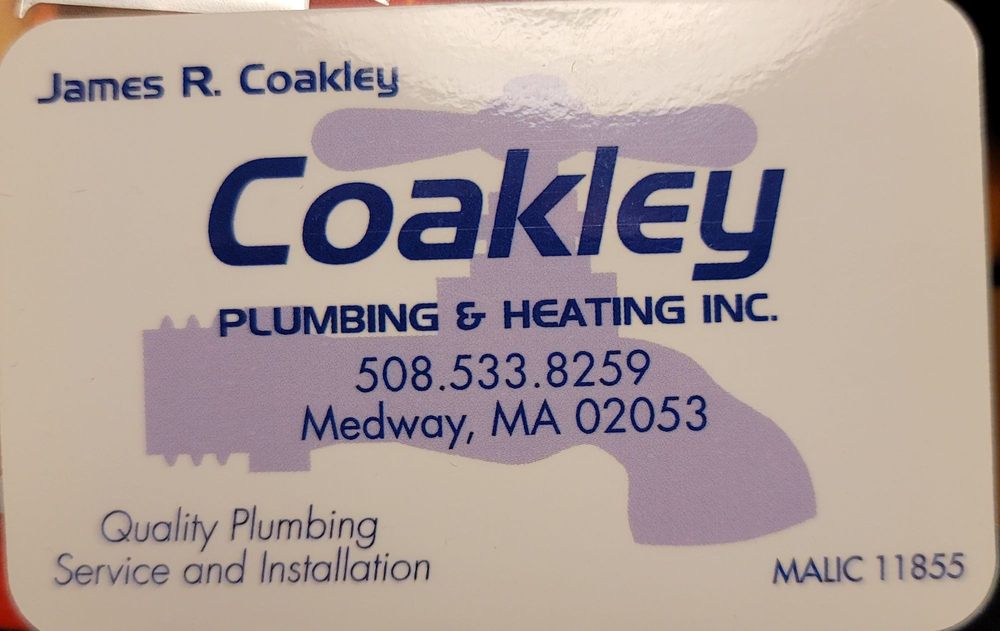 Slide of R E Coakley Plumbing & Heating