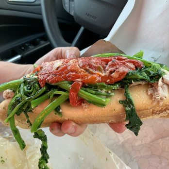 Louie G's - Lou's Famous Hot Roast Pork with broccoli rabe and roasted red peppers - Desserts Near Me - Sewell, New Jersey Louie G's - Lou's Famous Hot Roast Pork with broccoli rabe and roasted red peppers - Desserts Near Me - Sewell, New Jersey