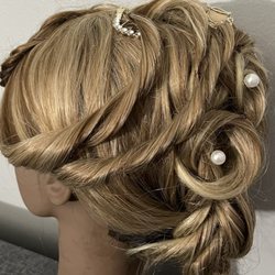 Empire Beauty School - Up do with wig