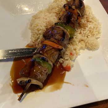 Flowing Tide Pub 2 - Kebobs (Marinated Teriyaki Steak) - Sports Bars Near Me - Reno, Nevada