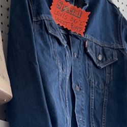 Coalition Thrift Store - 700$ Levi's jacket that no one will buy.