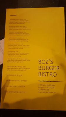 BOZ'S Burger Bistro by null