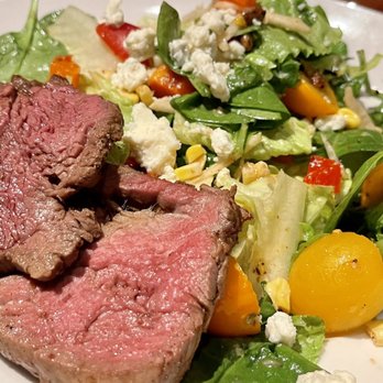 Seasons 52 - Wood-Grilled Tenderloin Salad very tasty! - New American Near Me - Sarasota, Florida Seasons 52 - Wood-Grilled Tenderloin Salad very tasty! - New American Near Me - Sarasota, Florida