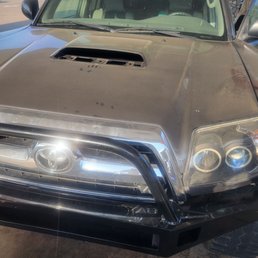 Truck with nice cold air blowing