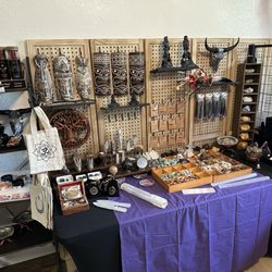 Besoms Books and Bells - Home decor, crystals, and other goodies.