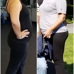 OVYVO Medical Weight Loss - Left is November '19. Right is August '19.