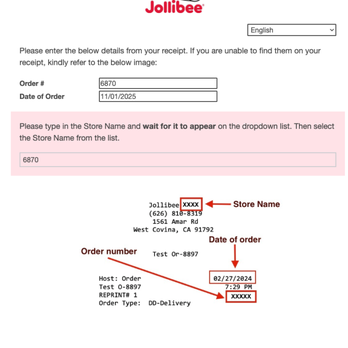 Jollibee - The retarded online comment website asking for Store Name that never showed up. Get it fixed! - Fast Food Near Me - Surrey, British Columbia