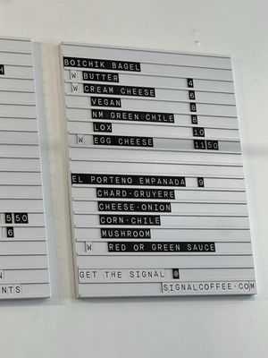 Menu photo 2 SIGNAL Coffee Roasters Berkeley, CA