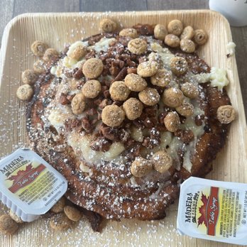 Cafe Wild - Cinnamon Roll Pancakes - Breakfast & Brunch Near Me - Manhattan Beach, California Cafe Wild - Cinnamon Roll Pancakes - Breakfast & Brunch Near Me - Manhattan Beach, California