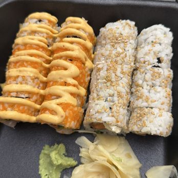 Sushi Song - Key West - Triple roll and Japanese bagel roll - Sushi Bars Near Me - Key West, Florida Sushi Song - Key West - Triple roll and Japanese bagel roll - Sushi Bars Near Me - Key West, Florida
