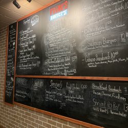 Frank's Burgers - Menu