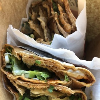 Bing Mi - Loaded vegan Jianbing - Food Trucks Near Me - Portland, Oregon