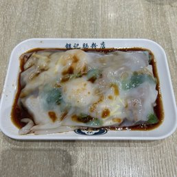Beef and shrimp Cheung fun. Beef and shrimp Cheung fun.