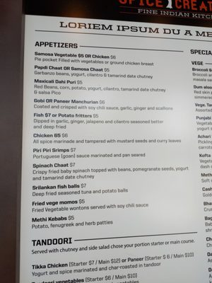 Menu photo 7 Spice Creations Allen, TX Menu photo 7 Spice Creations Allen, TX