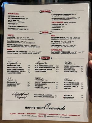 Menu photo 5 La Corriente Oceanside, CA Menu photo 5 La Corriente Oceanside, CA