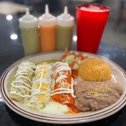 La Tapatia Mexican Grill - Enchiladas