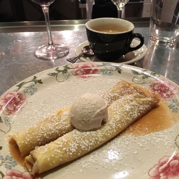 Bar La Grassa - caramel crespelle ---  nice crepe with ice cream - Italian Near Me - Minneapolis, Minnesota