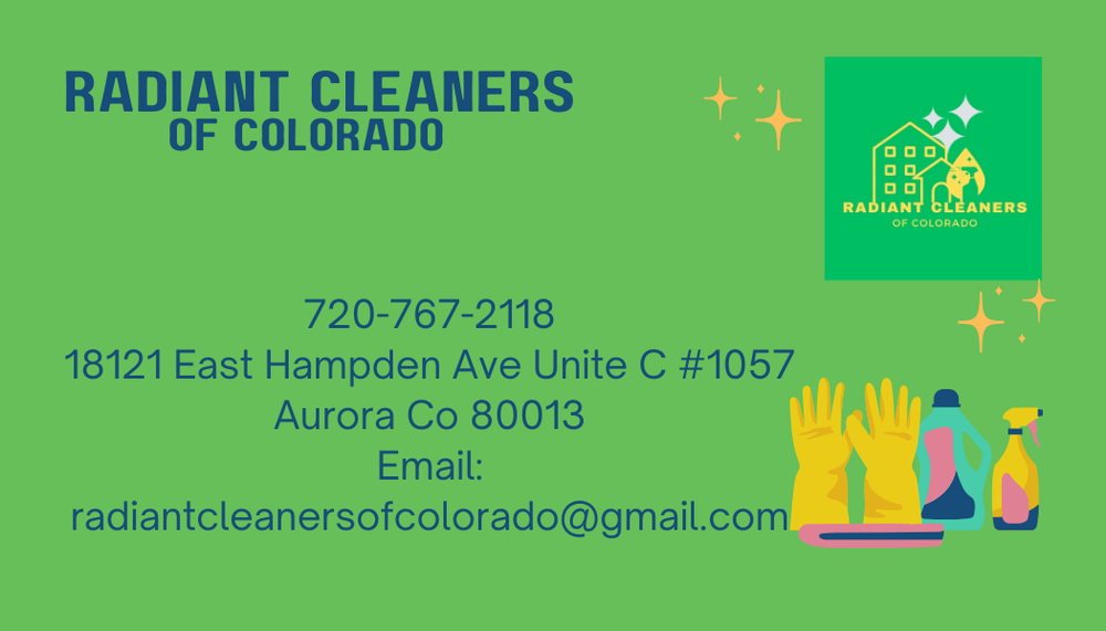 RADIANT CLEANERS OF COLORADO 18121 E Hampden Ave, Aurora, Colorado