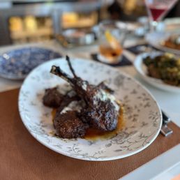 16 oz, MARINATED LAMB CHOPS* G 16 oz, MARINATED LAMB CHOPS* G