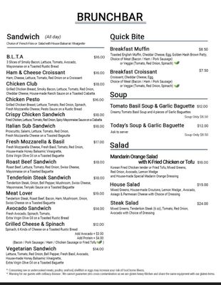 Menu photo 8 Brunchbar Bellevue, WA