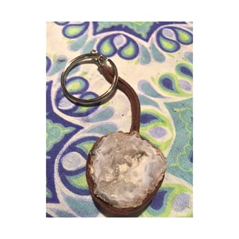 Crystal Gallery Gem Center - a keychain that I made from my purchase. I make keychains, jewelry, and more! - Jewelry Near Me - El Paso, Texas