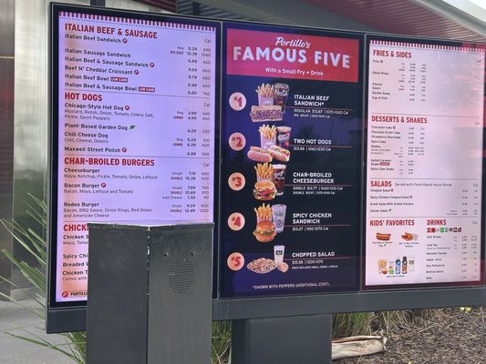 Menu photo 4 Portillo's Orlando, FL