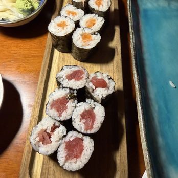 Issho - Spicy Tuna Roll & Salmol Roll - Sushi Bars Near Me - Annandale, Virginia Issho - Spicy Tuna Roll & Salmol Roll - Sushi Bars Near Me - Annandale, Virginia
