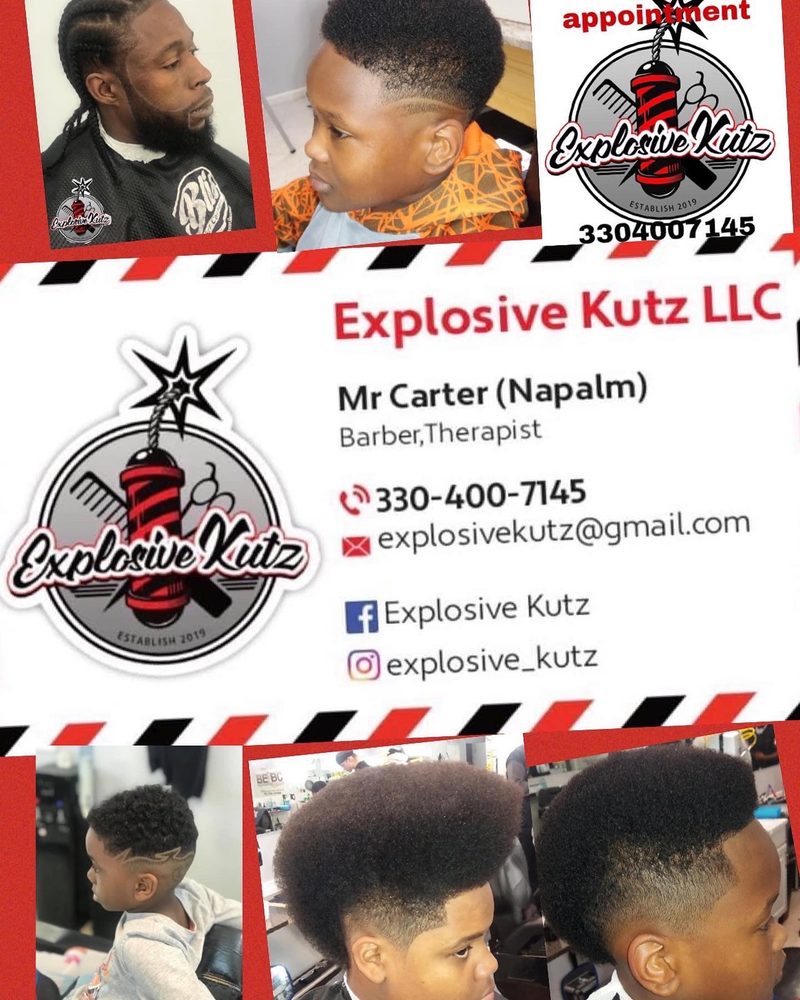 EXPLOSIVE KUTZ Akron, Ohio Barbers Phone Number Yelp
