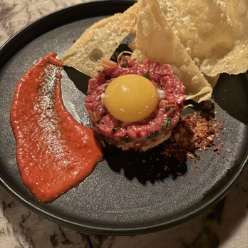Lucky Cheetah - Steak Tartar.  Just amazing. - Dim Sum Near Me - Portland, Maine