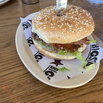 Big Star - Smash Burger: Double beef patty, crispy chihuahua cheese, special sauce, lettuce, onion, tomato - Mexican Near Me - Chicago, Illinois
