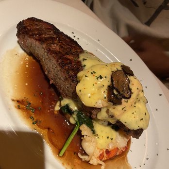 Ocean Prime - NY strip with lobster - Seafood Near Me - Washington, DC, District of Columbia Ocean Prime - NY strip with lobster - Seafood Near Me - Washington, DC, District of Columbia