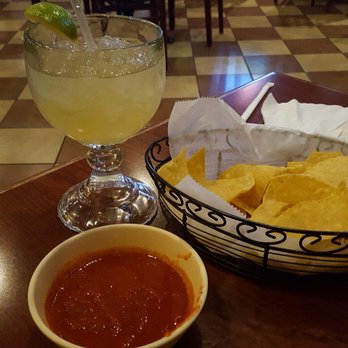 El Rancho Grande - Hot salsa calls for a Jumbo Margarita! - Mexican Near Me - Kettering, Ohio