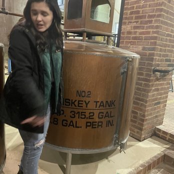 Willett Distillery - josie showing us the final white dog whiskey - Distilleries Near Me - Bardstown, Kentucky Willett Distillery - josie showing us the final white dog whiskey - Distilleries Near Me - Bardstown, Kentucky