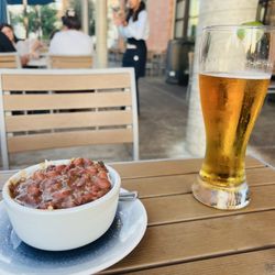 Fish City Grill - Andouille sausage, beans and rice cup