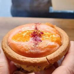 Hokkaido Baked Cheese Tart - 1 Piece Cheese Tart, Sakura orange cheese tart