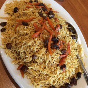 Afghan Chopan Restaurant - Qabeli pallow - Afghan Near Me - Surrey, British Columbia