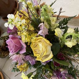 See all  Yellow roses wilted while pink rose is fresh and nice