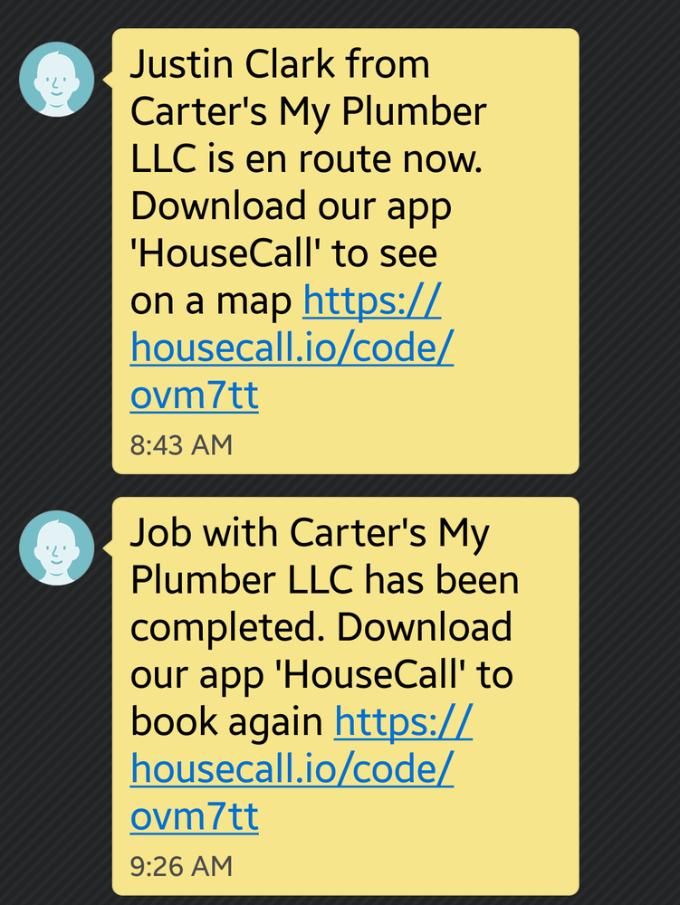 Slide of Carter's My Plumber