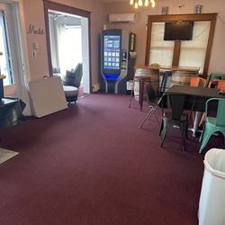 Scratch off/keno area at a winery?!