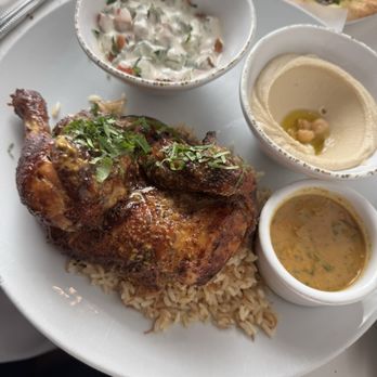 Ammatoli - Spicy Spicy Garlic Lemon Chicken w/2 sides - Mediterranean Near Me - Long Beach, California Ammatoli - Spicy Spicy Garlic Lemon Chicken w/2 sides - Mediterranean Near Me - Long Beach, California