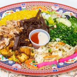 Mixed Shawarma Wrap