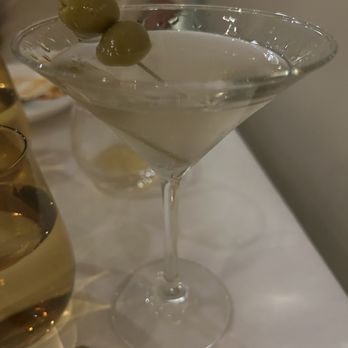 Luogo - Dirty martini with monkey 47 gin - Italian Near Me - Nashville, Tennessee Luogo - Dirty martini with monkey 47 gin - Italian Near Me - Nashville, Tennessee