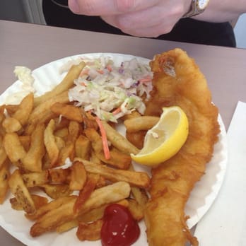 Union Jack Fish & Chips - fish and chips on a paper plate - Fish & Chips Near Me - St. Catharines, Ontario