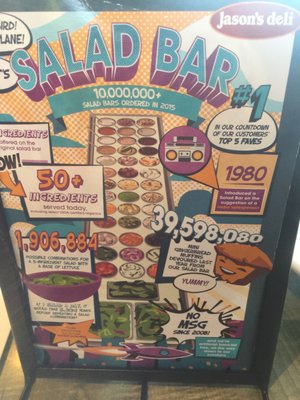 Menu photo 5 Jason's Deli Allen, TX