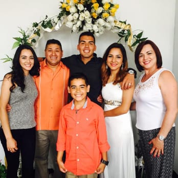 Mobile Marriage Minister - My family and I after the marriage ceremony - Officiants Near Me - Glendale, California
